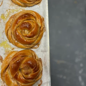 cinnamon bun by solo bread bakery wirral